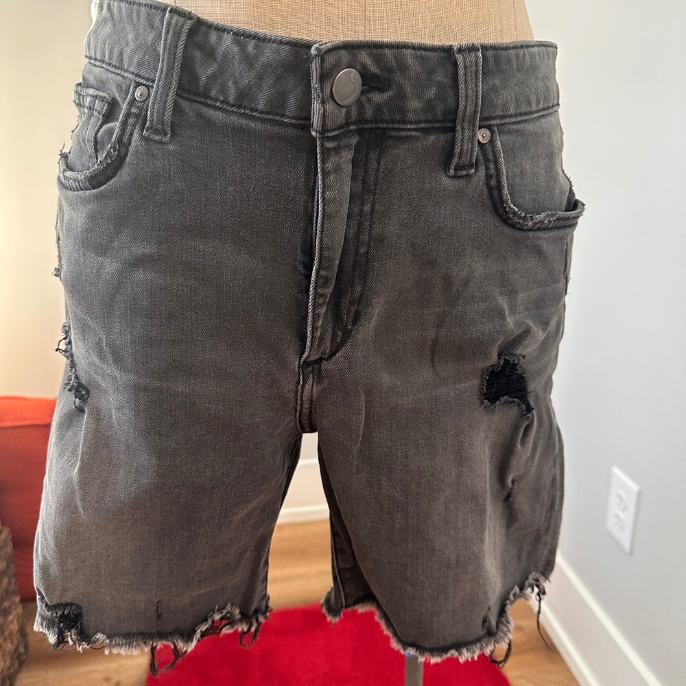 Distressed Joe's jean shorts